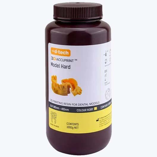 D-Tech 3D Accuprint Model Hard Dental 3D Printing Resin